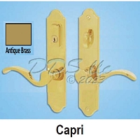 Capri Active Antique Brass Handle Set 854-16015