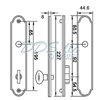 Venice Active Handle Set 854-16131 1