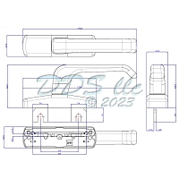 GU Tilt-Turn Handle 854-16673 2
