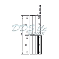 Flash XXL Door Hinge 856-10008 1