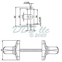 Giesse Handle 856-10088W 1