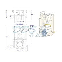 Pivot Lock Shoe 88-5073 1