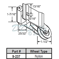 Patio Door Roller 9-237 1