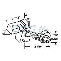 Mirror Roller Assembly 9-241LH*RH