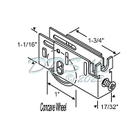 Patio Door Roller 9-333 1