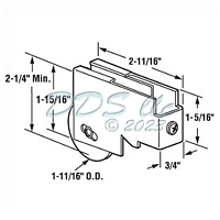 Patio Door Roller 9-382s