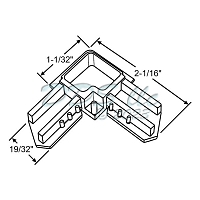 Screen Corners 90-1165W 2