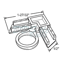 PGT Screen Corners w/ Lift 90-1167WL*25 1