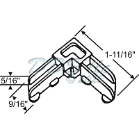 Screen Corner Key 90-455