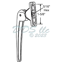 2 Hole Cam Handle 900-10729WB 1
