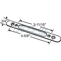 Stainless Steel Faceplate 900-11043ss