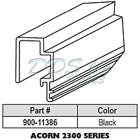 Snap In Vinyl Glazing Bead 900-11386 1