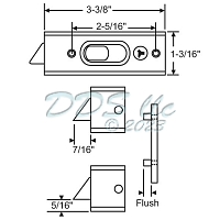 Tilt Latch 900-11615W 1