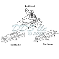 Seasonall Tilt Latch LH 900-15699LHA