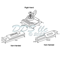 Seasonall Tilt Latch RH 900-15699RHA