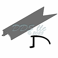 Vinyl Glazing Bead 900-16344 1