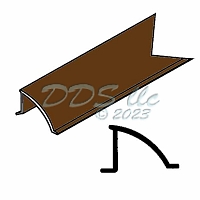 Vinyl Glazing Bead 900-16422DB 1