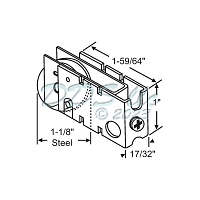 Patio Door Roller 900-16711 1