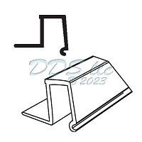 Vinyl Glazing Bead 900-19000