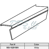 Snap In Vinyl Glazing Bead 900-19291WH 1