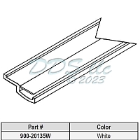 Snap In Vinyl Glazing Bead 900-20135W 1
