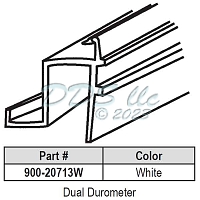 Snap In Vinyl Glazing Bead 900-20713W 1