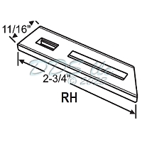Tilt Latch Blade RH 900-21006RW 1
