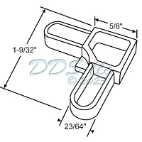 Outside Corner Key 900-21783B 1
