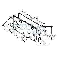 Tandem Patio Door Roller 900-22693N 1