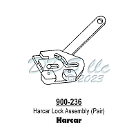 Harcar Awning Vent Hinge 900-236 2