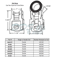 Double Coil Constant Force Balance 96-M18 1