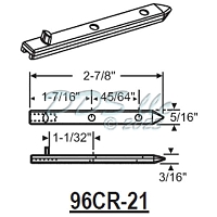 Tie in. Pivot Bar 96CR-21 1