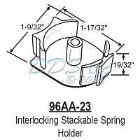 Interlocking Stackable Spring Holder 96AA-23 1