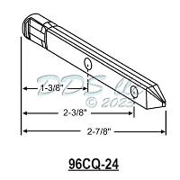 96CQ Series Pivot Bar 96CQ-24 1