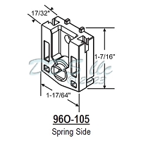 Back Locking Shoe 96o-105 1