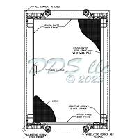 Knock- Down Patio Screen Door 995H-26KD