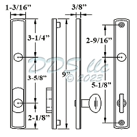 G-U Venice Semi-Active Door Handle Set 854-15980 1