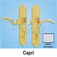 Capri Active Satin Chrome Handle Set 854-15763