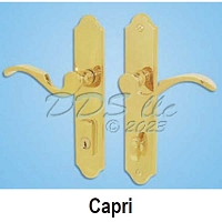 Capri Active Polished Brass Handle Set 854-15554 1