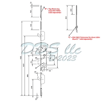 GU 50/92 RhinoShoot Hook Shootbolt Lock 854-12392 1