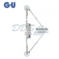 GU Cremona 50/92 Active Gear Shootbolt Lock 854-10900