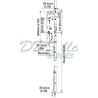 HLS7 LH Gear with Shootbolt Extension 2664214 1