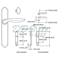 Hoppe Toronto Series M1020-374N 2