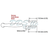Hoppe Verona Handle M151 Series 1