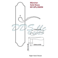 Hoppe Munchen Active Handle Set 2422160 1