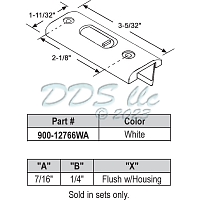 Tilt Latch White 900-12766WA 1