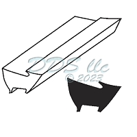 Glazing Spline WDV 7 BK 1