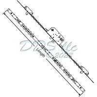 Hook Bolt Lock Mechanism - 3-Point 56-351