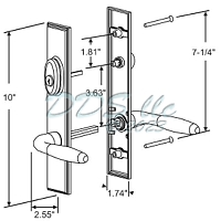 Swing Door Handles Sets