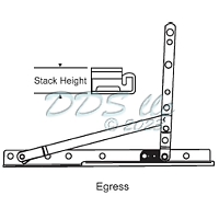 Roto Hinge Arm Set 28R-10-1E 1